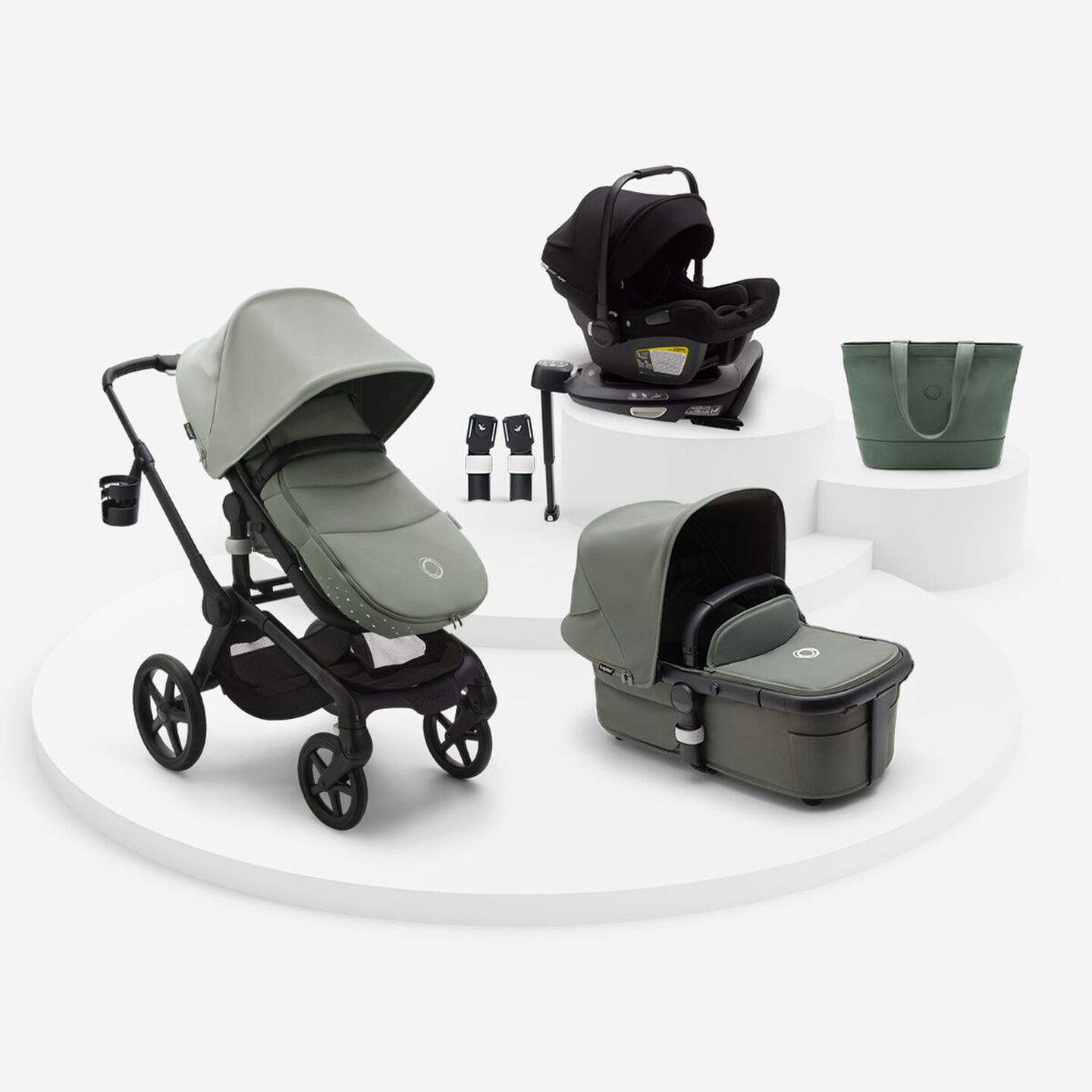 Bugaboo Dragonfly Bundle with footmuff and rain cover