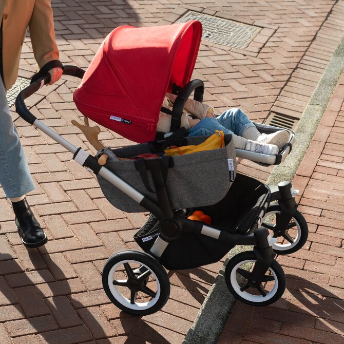 double stroller that folds small