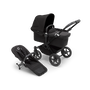 Refurbished Bugaboo Donkey 5 Mono complete BLACK/MIDNIGHT BLACK-MIDNIGHT BLACK - Thumbnail Slide 1 of 8