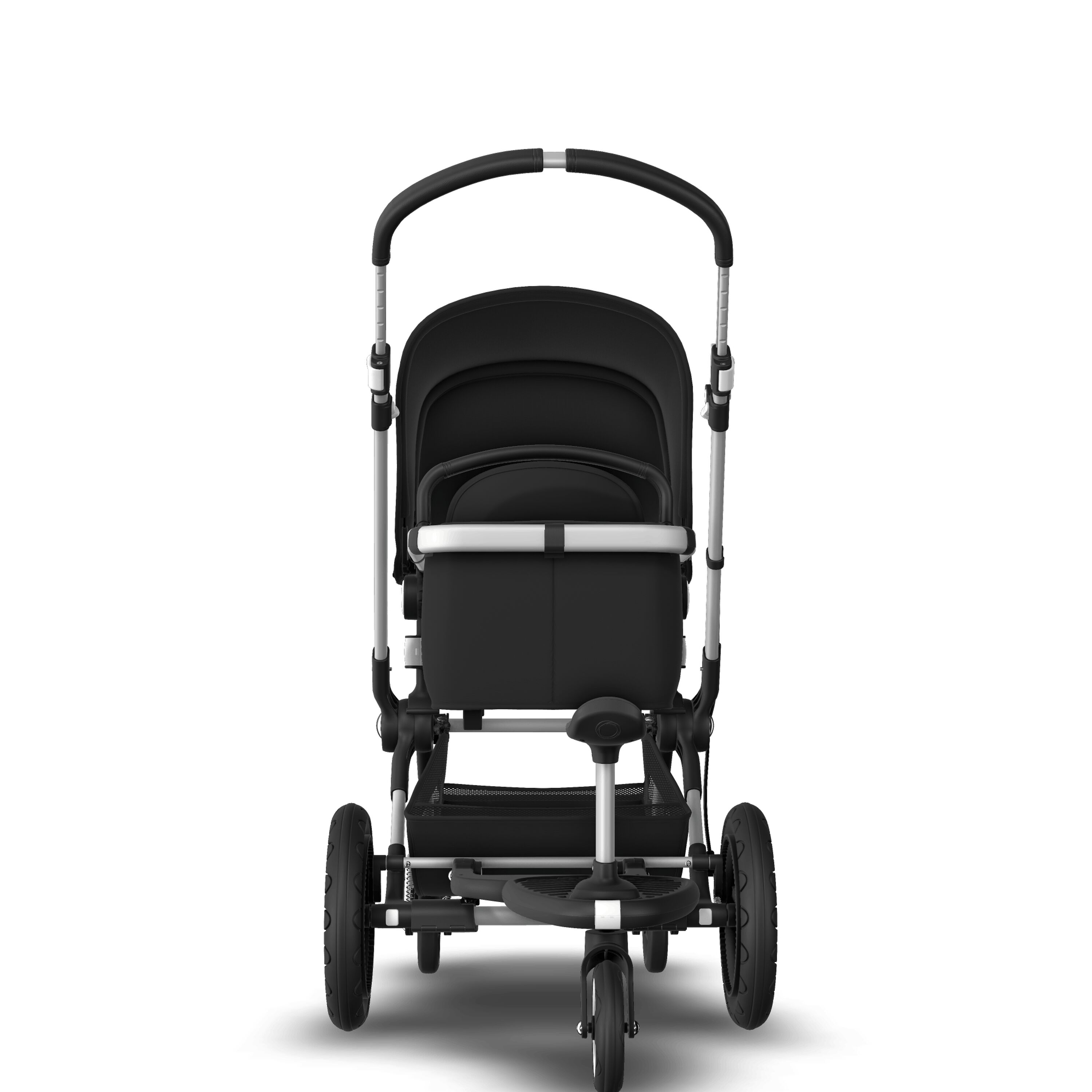 Bugaboo Cameleon 3 Plus Complete Stroller - Black/Grey Melange/Ruby Red