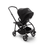 Bugaboo Bee 6 seat stroller black sun canopy, black fabrics, black base - Thumbnail Slide 5 of 5