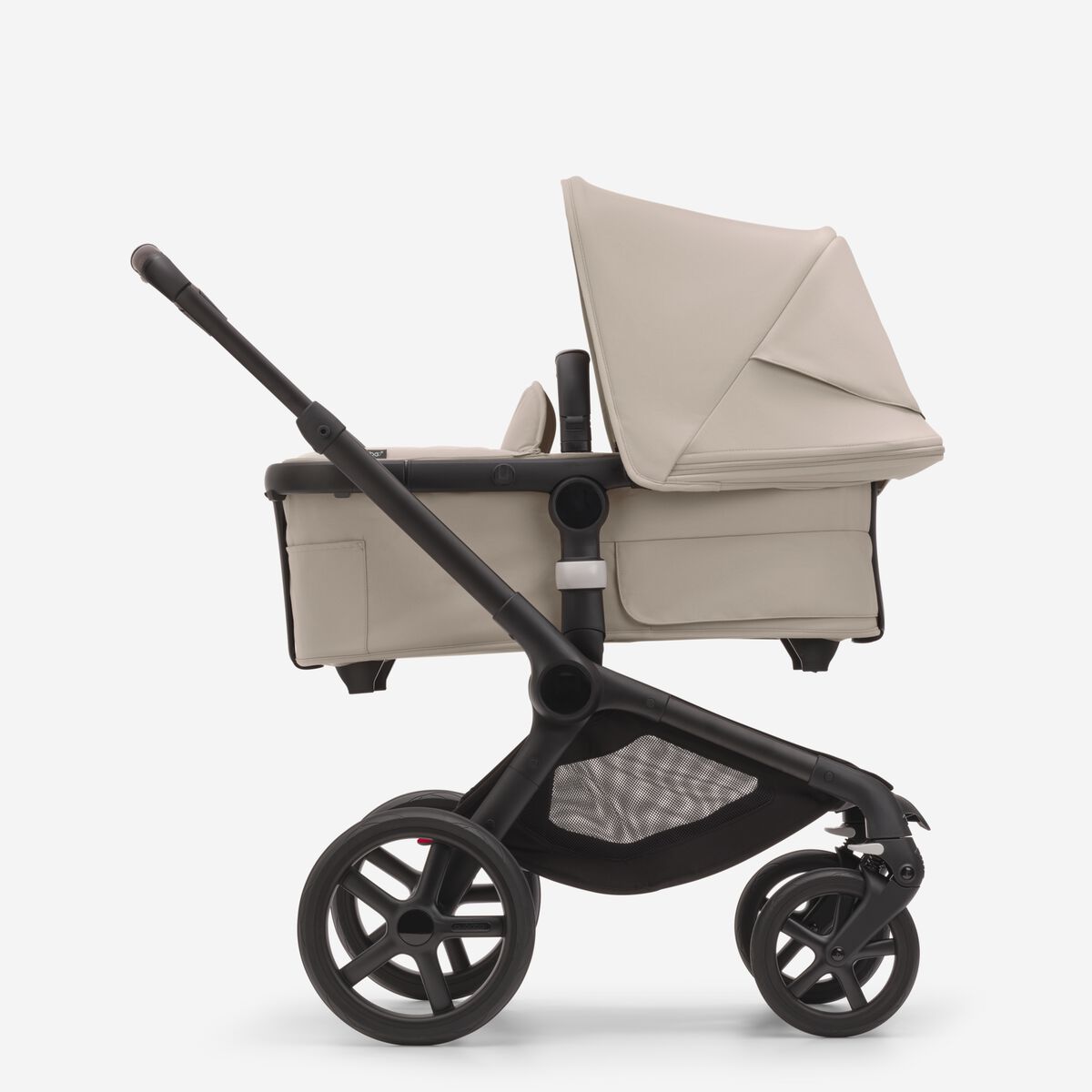 Bugaboo Fox 5 carrycot and seat pushchair Desert taupe sun canopy ...