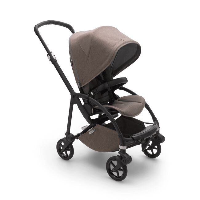 Refurbished Bugaboo Bee6 Mineral complete BLACK/TAUPE-TAUPE - Main Image Slide 2 of 5