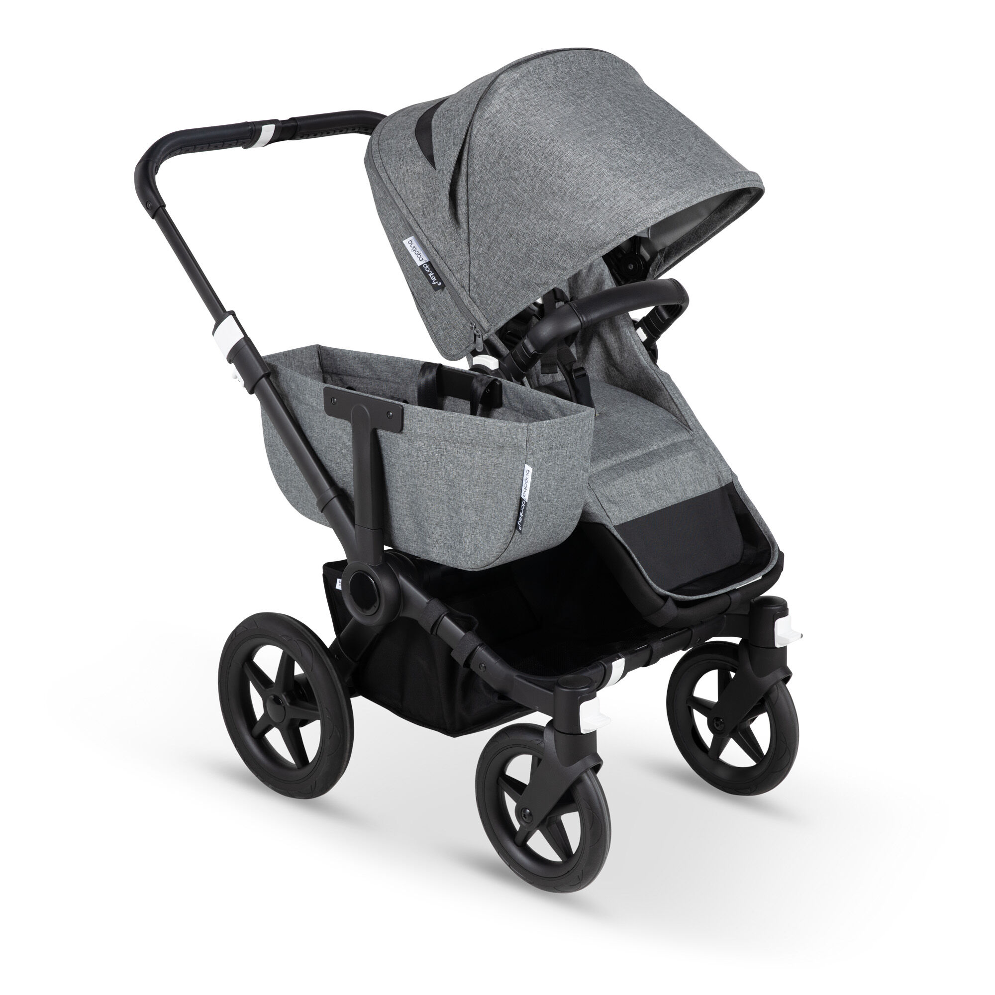 Bugaboo Donkey 3 sun canopy Grey mélange | Bugaboo