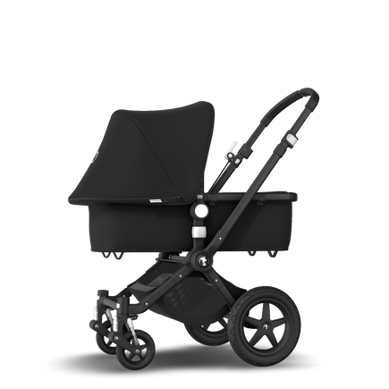 Bugaboo Cameleon 3 Plus seat and carrycot pushchair black sun canopy, black fabrics, black base - view 2