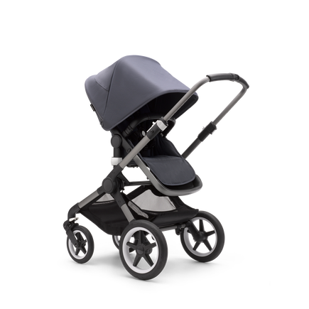 Refurbished Bugaboo Fox 3 complete UK GRAPHITE/STORMY BLUE-STORMY BLUE - view 2