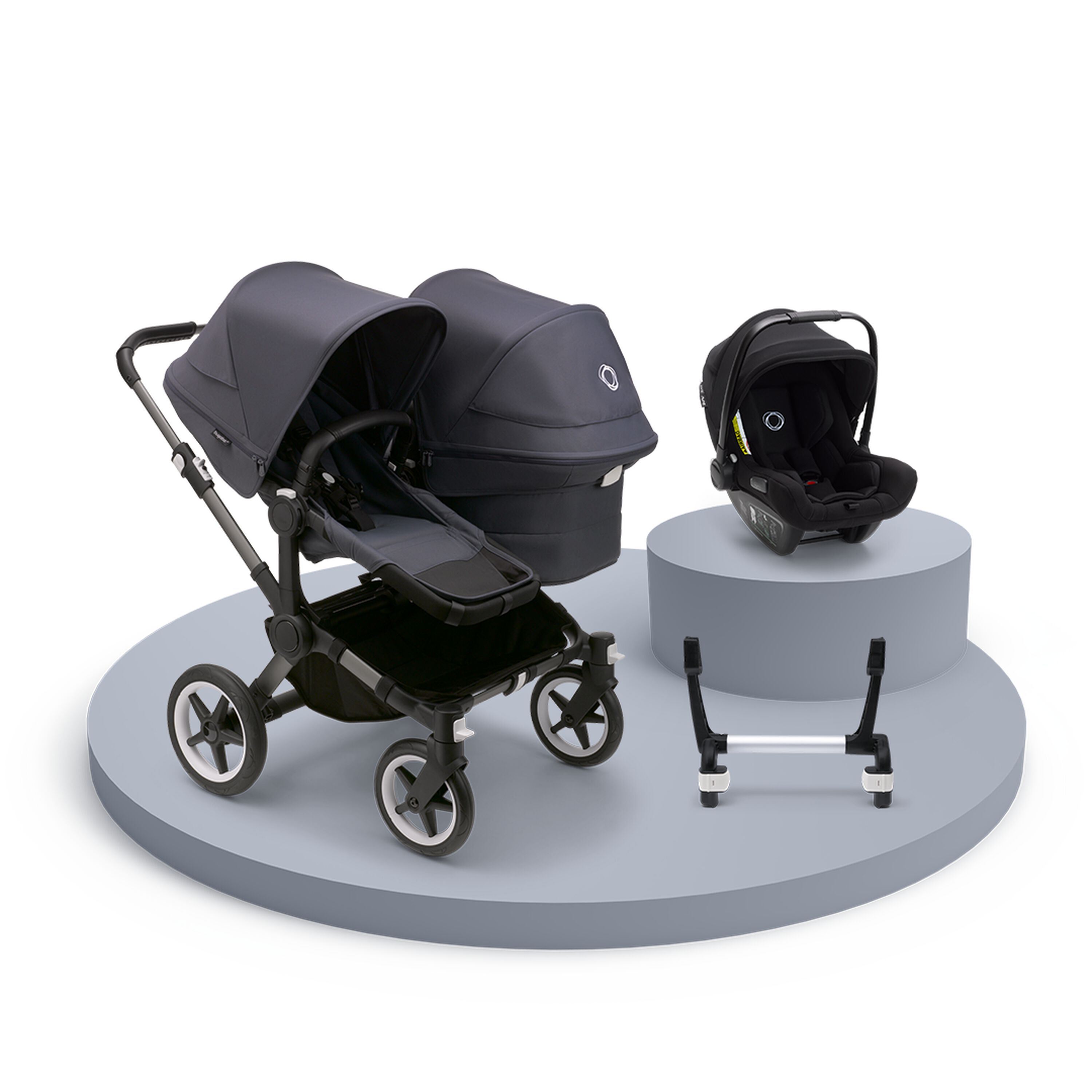 Poussette 3 en 1 set siège auto pour bébé isofix selection Air by