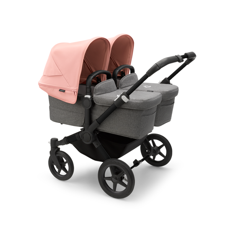 Produktfoto för Bugaboo Donkey 5 Twin-barnvagn med liggdel och sittdel