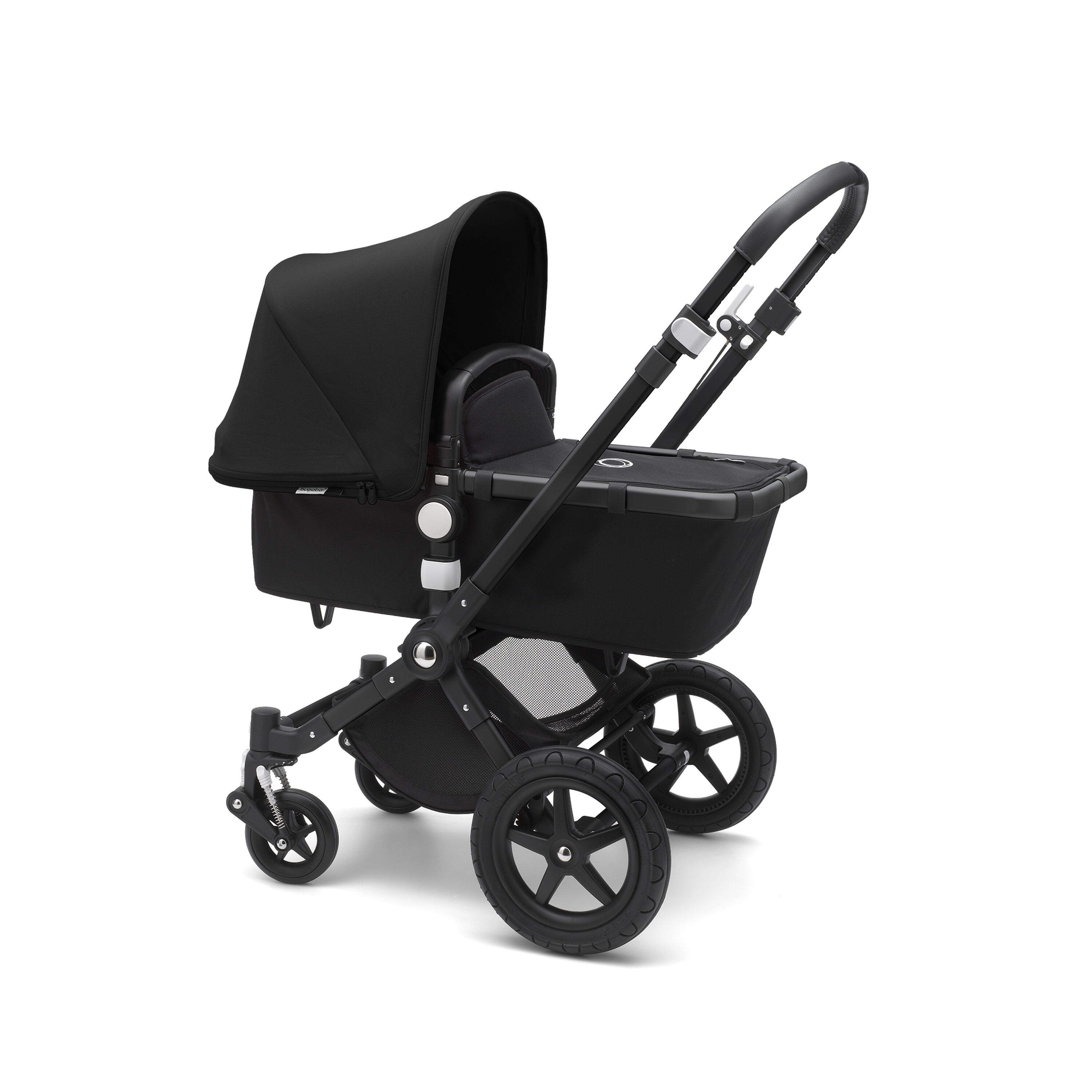 Bugaboo Cameleon 3 Plus seat and carrycot pushchair Black sun