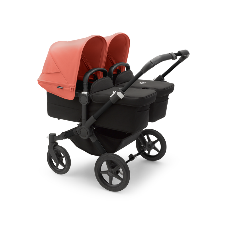 Produktfoto för Bugaboo Donkey 5 Twin-barnvagn med liggdel och sittdel