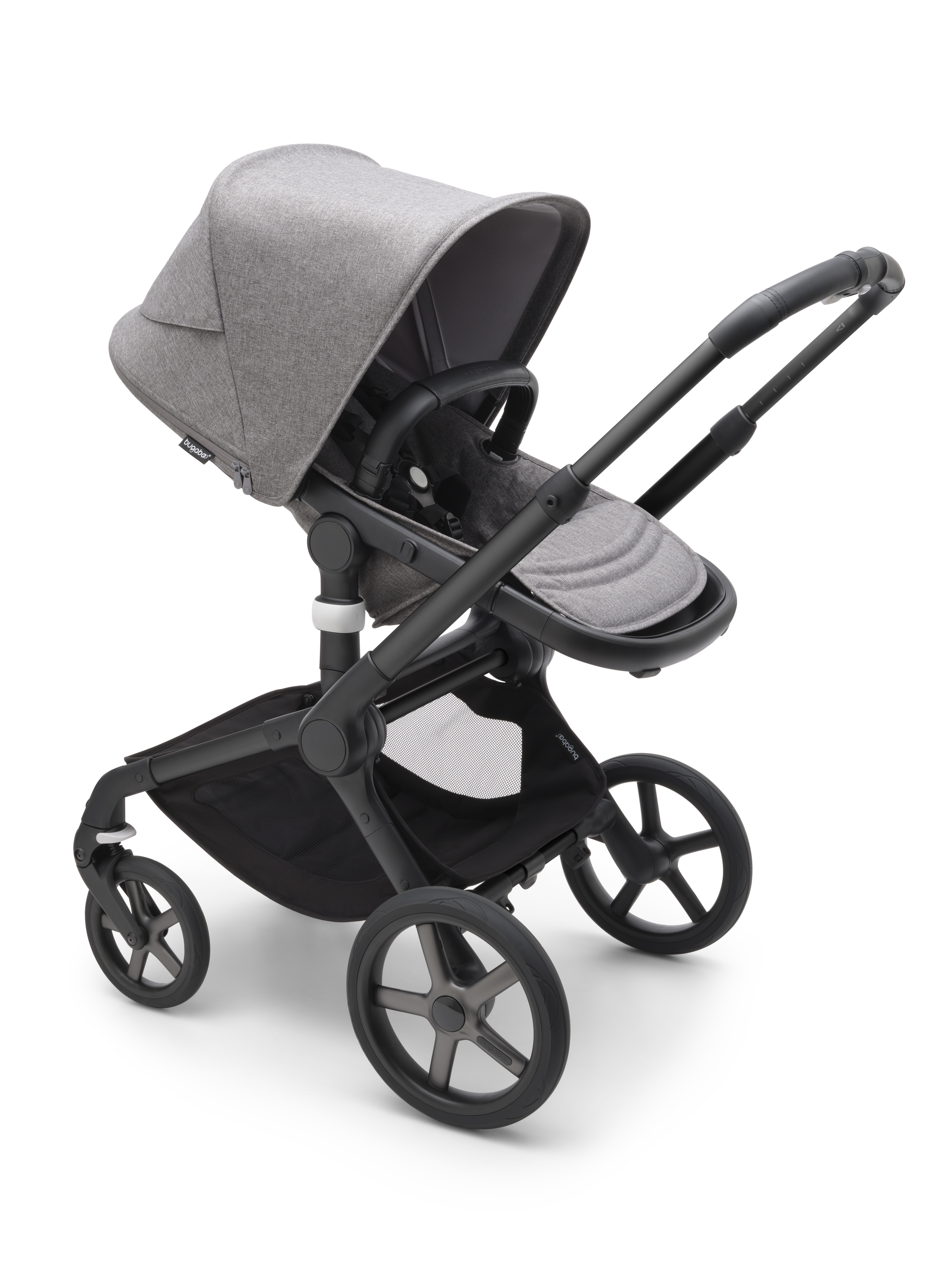 Bugaboo Fox 5, Pebble 360 and Base Travel System - Black/Midnight
